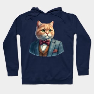 The Orange Tabby Tycoon Hoodie